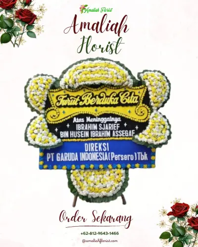 Papan Bunga Duka di Salam